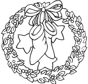 Noel Çorabı boyama sayfası,  coloring page, Noel Çelengi Çorabı, 