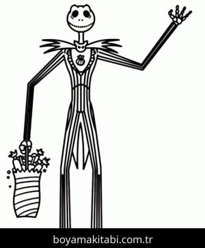 Noel Gecesi Kabusu boyama sayfası – evde etkinlik, ücretsiz yazdır