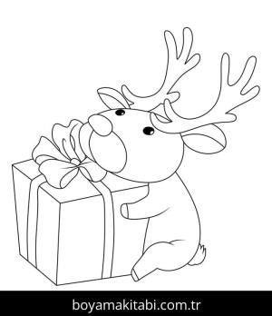 Noel Hayvanları Boyama