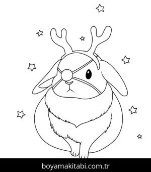 Noel Hayvanları Boyama