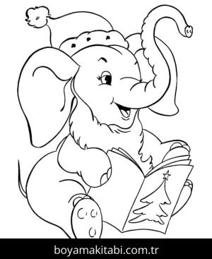 Noel Hayvanları Boyama