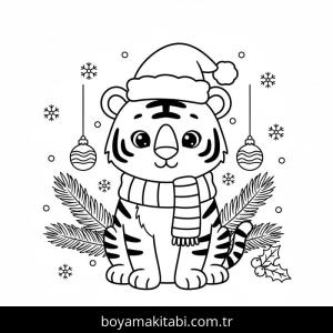 Noel Hayvanları Boyama