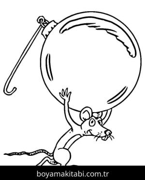 Noel Hayvanları boyama sayfası – PDF indir, sevimli karakter