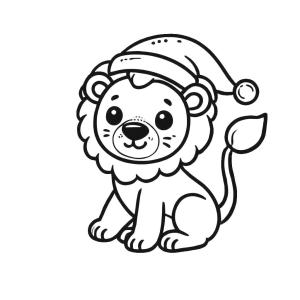 Noel Hayvanları boyama sayfası,  coloring page, Noel Hayvanları 3, 