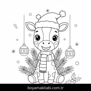 Noel Hayvanları Boyama