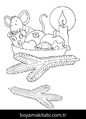 Noel Hayvanları Boyama