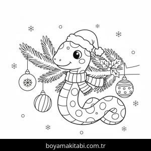 Noel Hayvanları boyama sayfası – okul öncesi, evde etkinlik