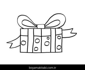 Noel Hediyeleri boyama sayfası – okul öncesi, evde etkinlik