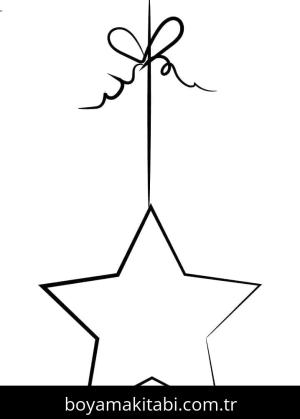 Noel Topları boyama sayfası – boyama çalışması, yaratıcılığı geliştirir