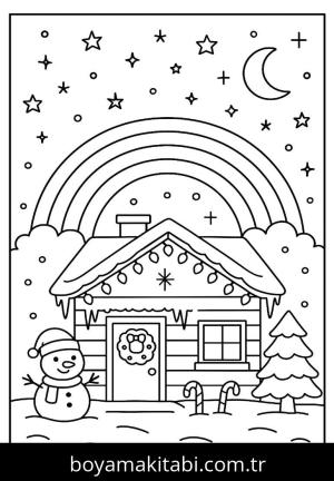 Noel boyama sayfası,  coloring page, , 
