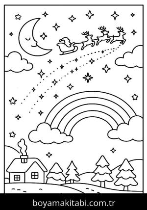 Noel boyama sayfası,  coloring page, , 
