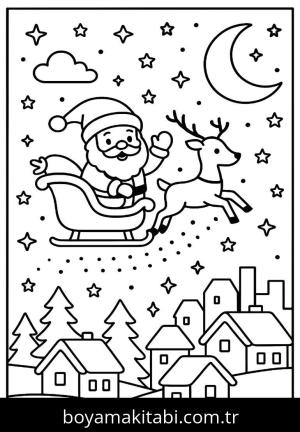 Noel boyama sayfası,  coloring page, , 