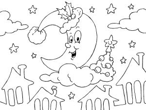 Noel boyama sayfası,  coloring page, Noel Ayı, 