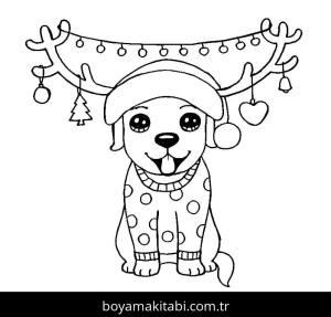 Noel boyama sayfası – okul öncesi, evde etkinlik