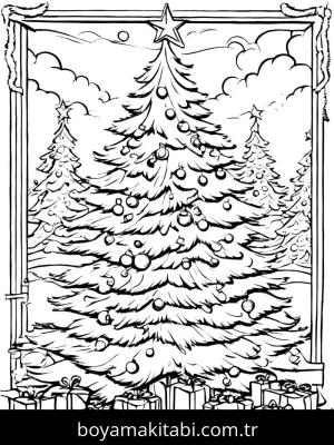 Noel boyama sayfası,  coloring page, , 