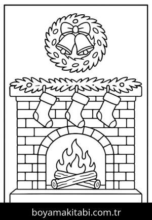 Noel boyama sayfası,  coloring page, , 