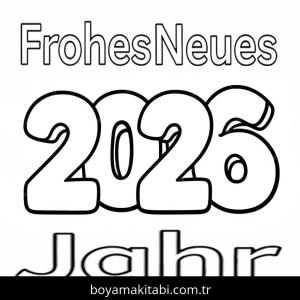 Noel boyama sayfası – boyama çalışması, yaratıcılığı geliştirir