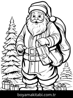 Noel boyama sayfası,  coloring page, , 