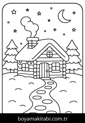 Noel boyama sayfası,  coloring page, , 