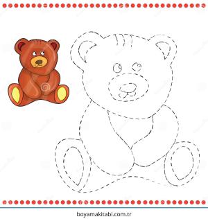 Noktaları Birleştirme boyama sayfası – yaratıcılık, eğlenceli etkinlik