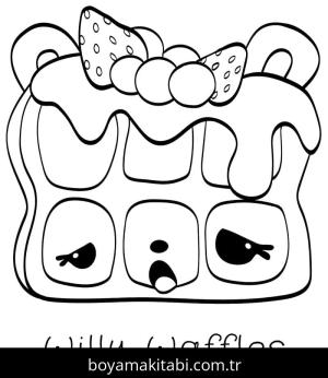 Num Noms boyama sayfası – boyama çalışması, yaratıcılığı geliştirir