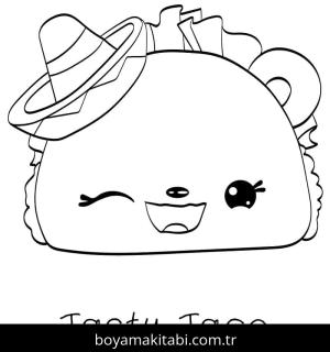 Num Noms boyama sayfası – evde etkinlik, ücretsiz yazdır