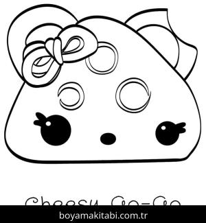 Num Noms boyama sayfası – okul öncesi, evde etkinlik