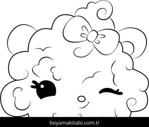 Num Noms boyama sayfası – çocuklar için, çizgi film temalı