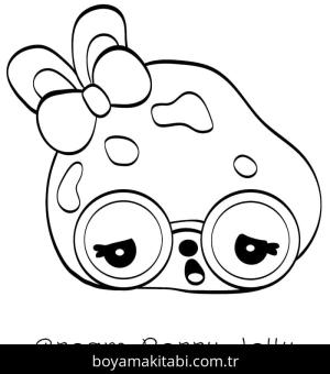 Num Noms boyama sayfası – sanatsal çalışma, çocuklar için