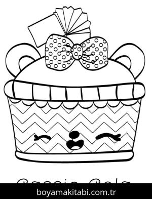 Num Noms boyama sayfası – PDF indir, sevimli karakter