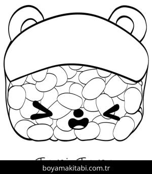 Num Noms boyama sayfası – renkli çizimler, okul öncesi