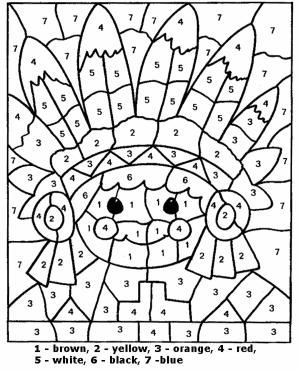 Numaraya Göre boyama sayfası,  coloring page, Sayıya Göre Yerli, 