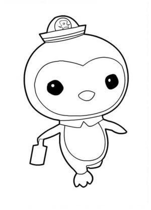 Octonauts boyama sayfası,  coloring page, Basit Ağırlık Octonauts, 