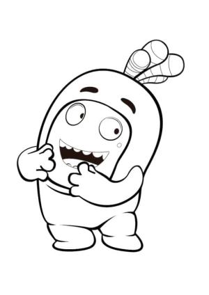 Oddbods boyama sayfası,  coloring page, Oddbods’tan Baloncuklar, 