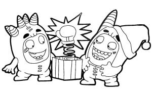 Oddbods boyama sayfası,  coloring page, Oddbod’ları Yazdır, 