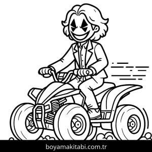 Off Road boyama sayfası – yaratıcılık, eğlenceli etkinlik