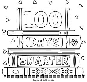 Okul boyama sayfası – çocuklar için, çizgi film temalı