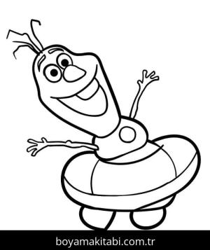 Olaf boyama sayfası – ücretsiz yazdır, boyama etkinliği