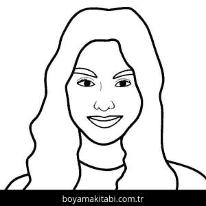 Olivia Rodrigo boyama sayfası – eğlenceli etkinlik, el becerilerini geliştirir