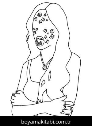 Olivia Rodrigo boyama sayfası – evde etkinlik, ücretsiz yazdır