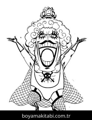 One Piece boyama sayfası – evde etkinlik, ücretsiz yazdır