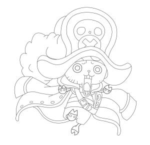 One Piece boyama sayfası,  coloring page, Komik Havalı Doğrayıcı, 