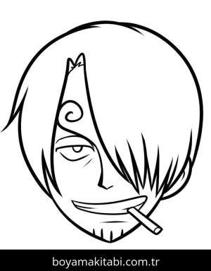 One Piece boyama sayfası – yaratıcılığı geliştirir, keyifli zaman