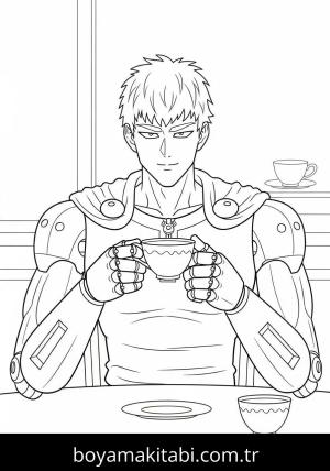 One Punch Man boyama sayfası 48400,  coloring page, 