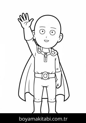 One Punch Man boyama sayfası 48403,  coloring page, 