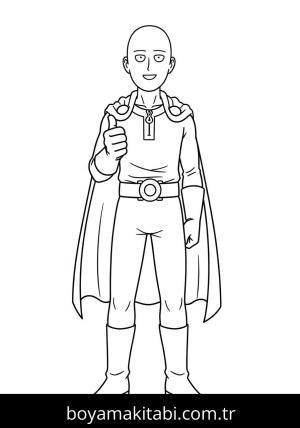 One Punch Man boyama sayfası 48399,  coloring page, 