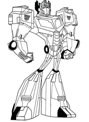 Optimus Başbakan boyama sayfası,  coloring page, Çizgi film Optimus, 