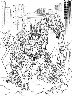 Optimus Başbakan boyama sayfası,  coloring page, Optimus Savaşı, 