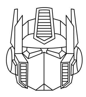 Optimus Başbakan boyama sayfası,  coloring page, Optimus’un Başı, 