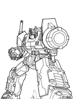 Optimus Başbakan boyama sayfası,  coloring page, Optimus Prime Çekimi, 